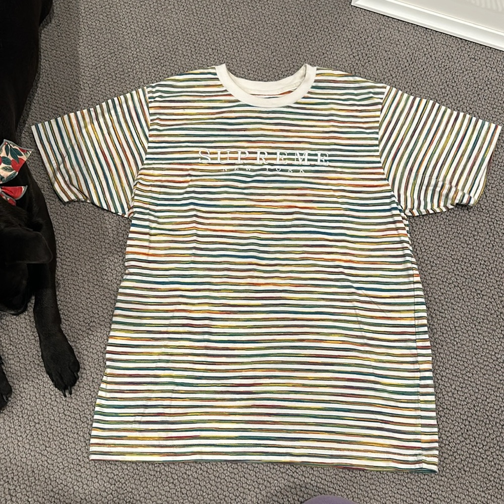 Supreme Static Stripped Tshirt - image 3